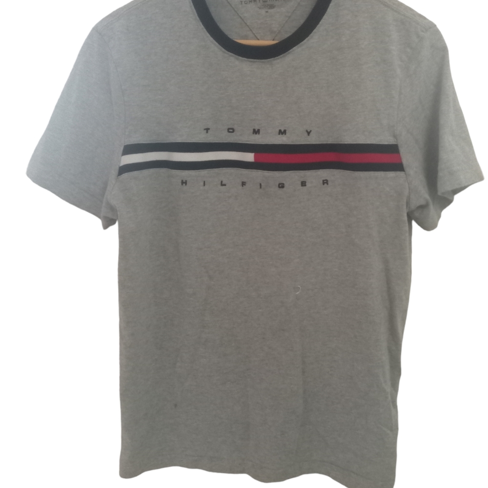 Tommy Hilfiger grey tee Men's M